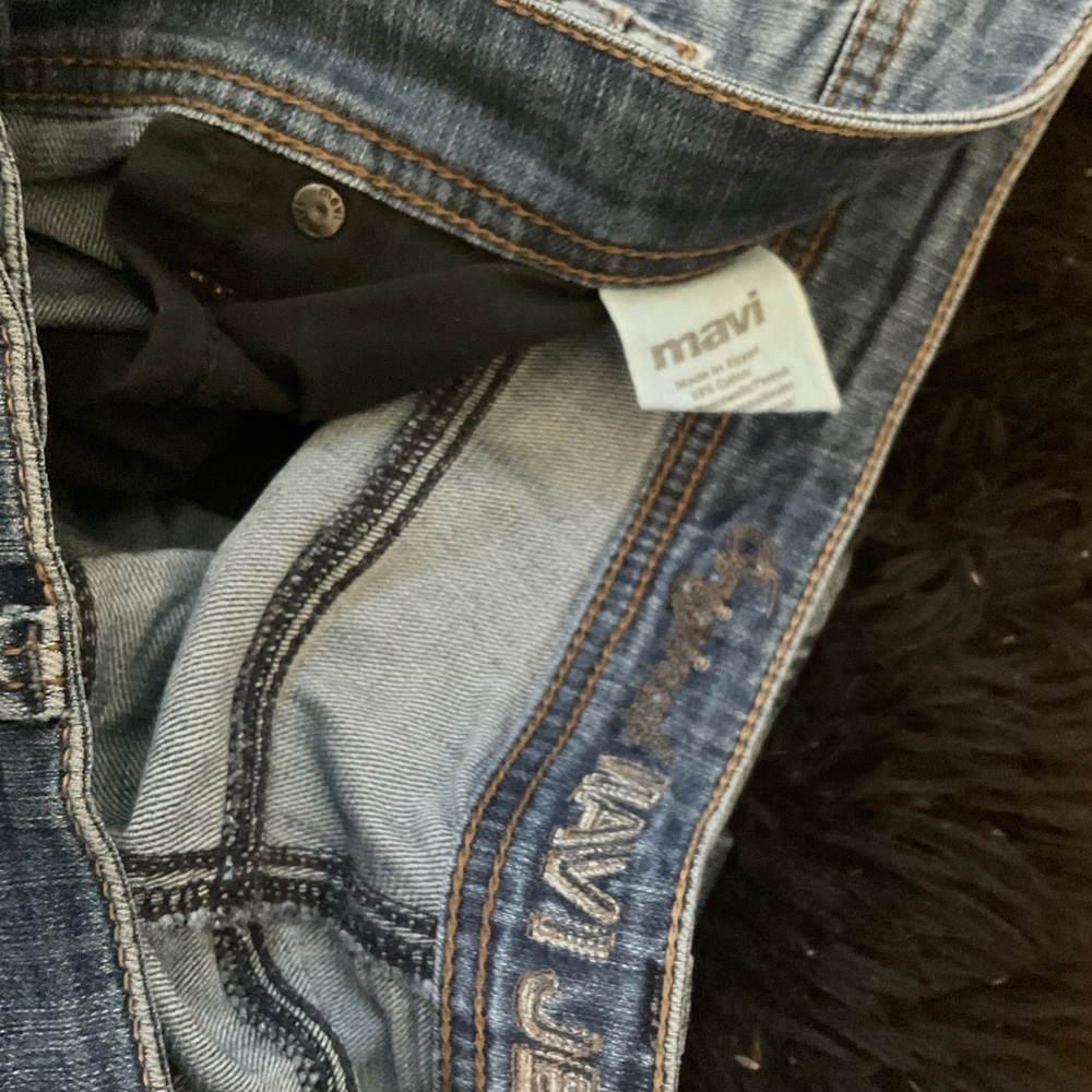 “MAVI” “Matt” Style  Mid Rise Straight Legs Light Blue Denim Jeans. - Picture 5 of 12